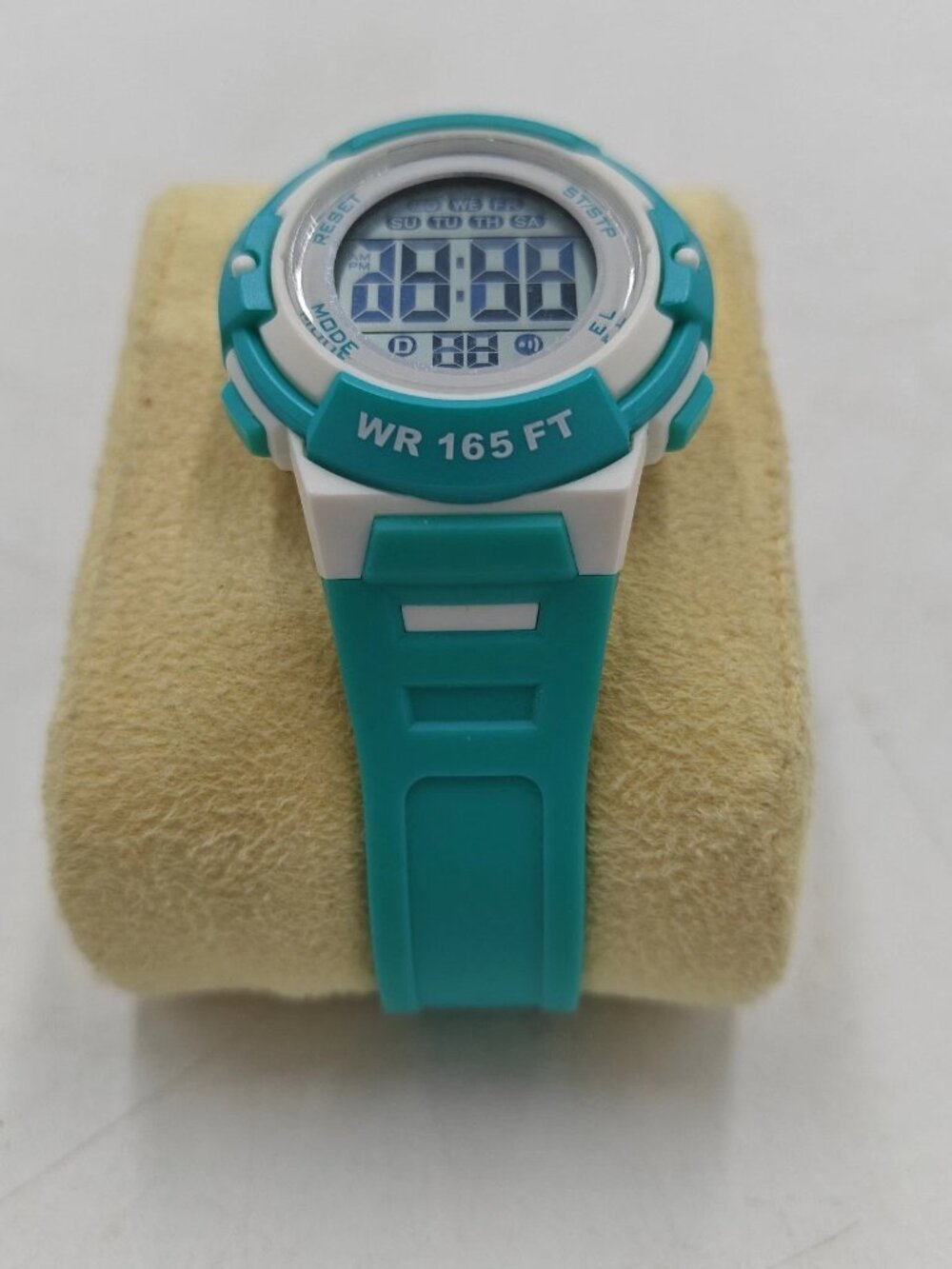 Armitron ProSport Digital Sport Watch Aqua/White 165 Ft Water Resistant – Works - Picture 4 of 5